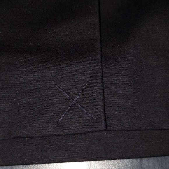 NWOT Michael Kors navy blue over the knee skirt size 14 - Picture 7 of 11